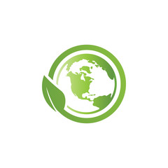 Fototapeta premium Environment logo icon template