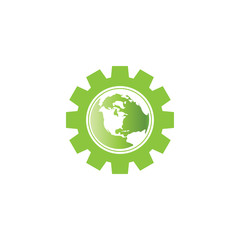 Environment logo icon template