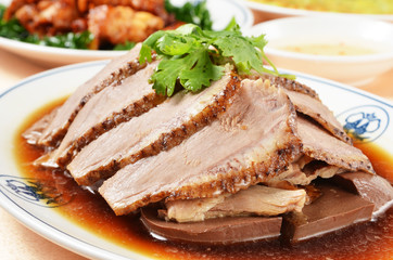 Chinese food -Marinated Duck Meat