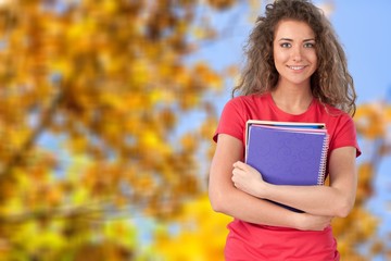 Fototapeta premium College student.