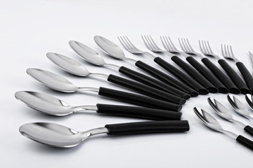 Juego de cubiertos cucharas y tenedores