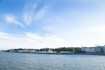 Suomenlinna islands and ferry