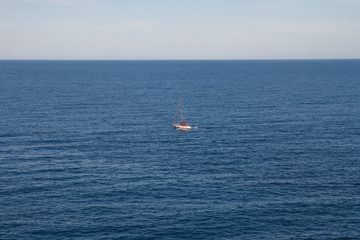 Boat in the sea