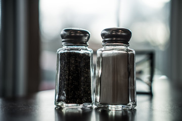 a salt and pepper shaker set