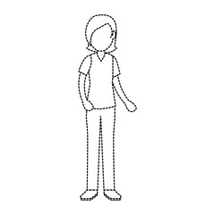 beautiful woman avatar character vector illustration design