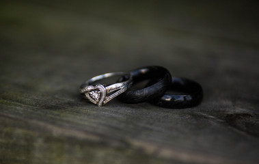 Bridal wedding rings