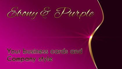 Business cards and company style