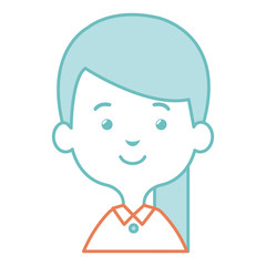 cute and little girl vector illustration design