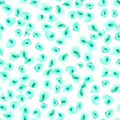 Delicate floral pattern. White silky watercolor seamless pattern. Breathtaking watercolor abstract background 18. Hand Painted Art Print. Flowers Repeating Pattern.