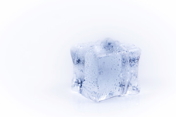 Single ice cube