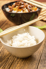 Beef with rice