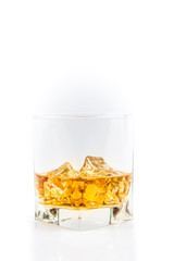 Whiskey with ice