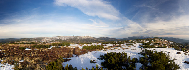 Panoram Gebirge, Gebirgskamm, Riesengebirge