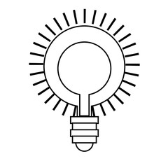 birght light bulb icon