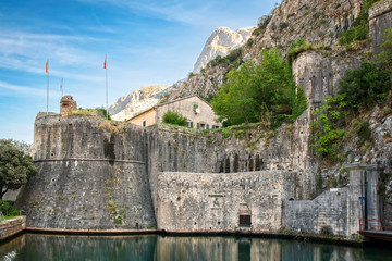 Fototapeta na wymiar Gurdic bastion in Kotor, Montenegro