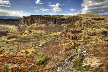 Desert Canyon in Summer