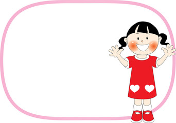 kids with blank border