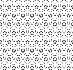 Abstract geometric Seamless pattern . Repeating geometric Black and white texture. geometric decoration