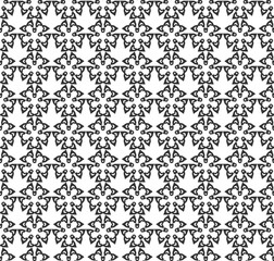 Abstract geometric Seamless pattern . Repeating geometric Black and white texture. geometric decoration