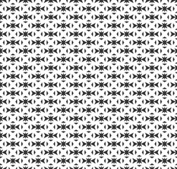 Abstract geometric Seamless pattern . Repeating geometric Black and white texture. geometric decoration