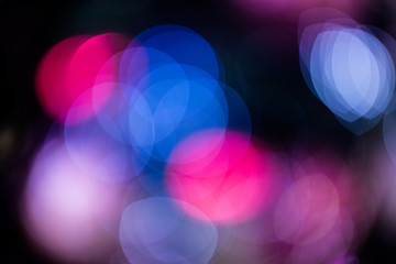 Festive colours background with defocused lights