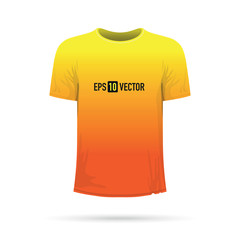 Yellow orange t-shirt