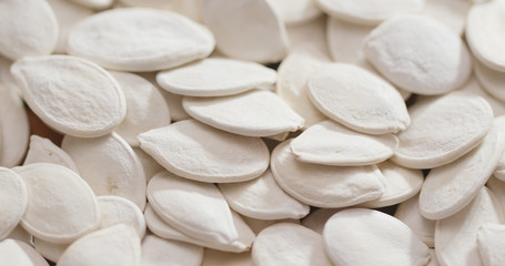 White pumpkin seed