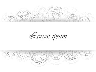 Wedding invitation or save the date card.