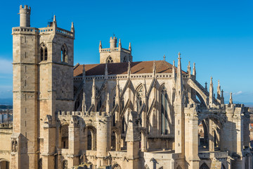 Saint Just et Saint Pasteur Cathedral in Narbonne, France
