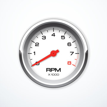 Vector tachometer isolated