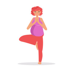 Yoga for pregnant women.