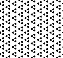 Fototapeta na wymiar Black and white geometric pattern