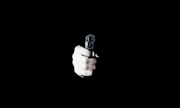 Hombre con pistola