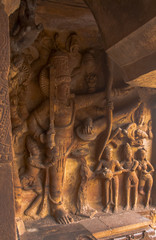 Badami Cave Temples, Karnataka, India 