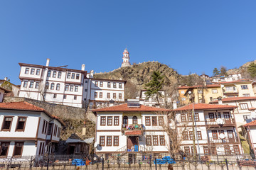 Fototapeta na wymiar View of Tarakli Town in Bolu,Turkey