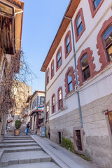 Traditional, old and historical Anatolia houses in Mudurnu