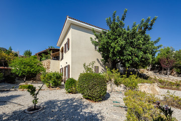 Fototapeta na wymiar Luxurious holiday villa on Cyprus.