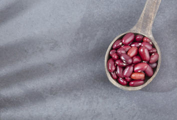 Raw red beans Phaseolus vulgaris