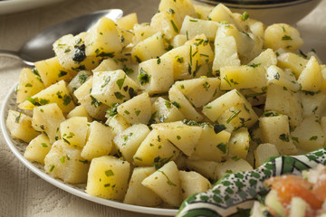 Traditional Moroccan potato salad