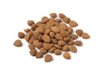  Heap of dried apricot stones