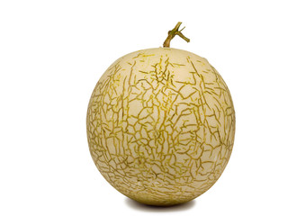  cantaloupe melon. (clipping path)