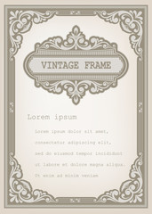vintage frame