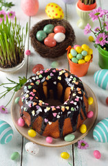 Chocolate easter cake