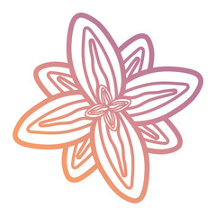 tropical flower icon