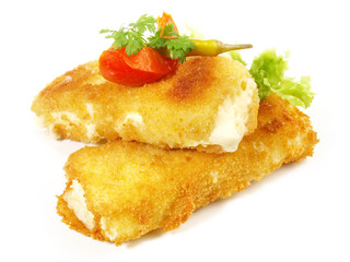 Gebackener Schafskäse