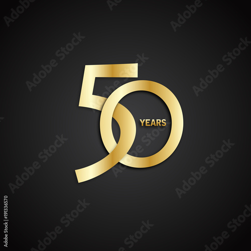 "50 YEAR ANNIVERSARY Vector Icon" Stockfotos und lizenzfreie Vektoren