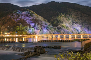 嵐山花灯路