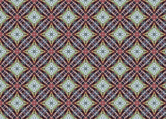 Kaleidoskop Muster Sternenform