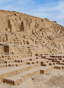 Huaca Pucllana Pyramid, Miraflores District, Lima, Peru
