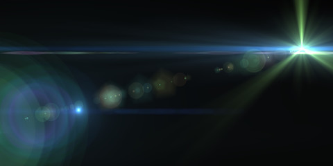 Abstract background from the optical effect